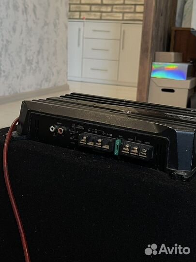 Сабвуфер Mystery и усилитель Sony Xplod 500w