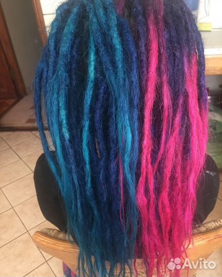 Дреды, афрокосы, наращивание и окрашивание волос