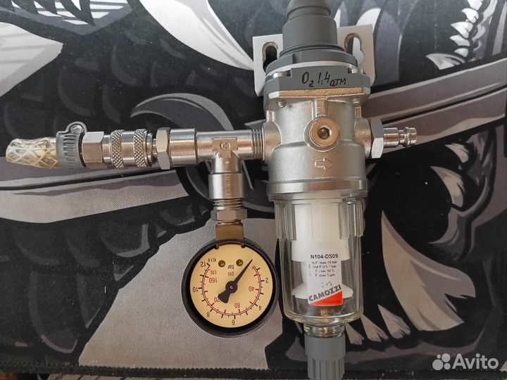 Фильтр-регулятор camozzi N104-DS09