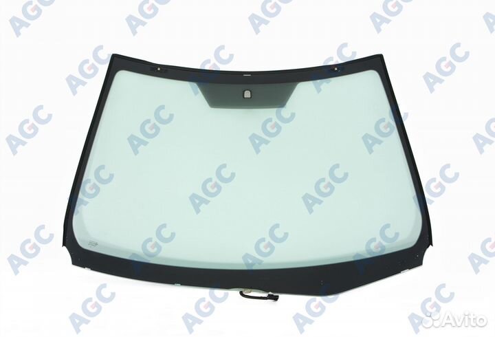 AGC toyota corolla 2012- стекло ветровое зеленое + шумоизоляция -С обогревом зоны дворников-инкапс-и