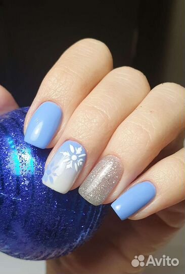 Комби маникюр+гель-лак+гарантия 7 дней