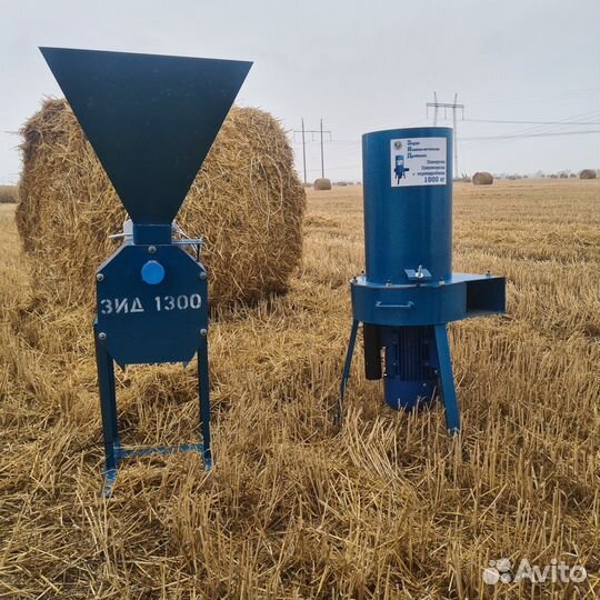 Зернодробилка зид1300