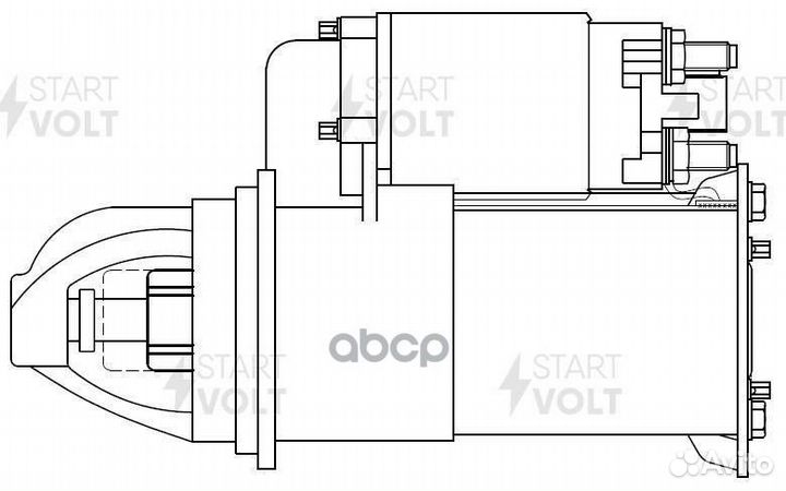 LST 0505 стартер Chevrolet Captiva/Orlando, Op