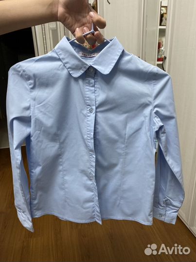 Школьная блузка для девочки 140