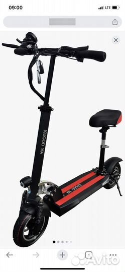 Электросамокат kugoo M4 11 Ah, до 120 кг, черный