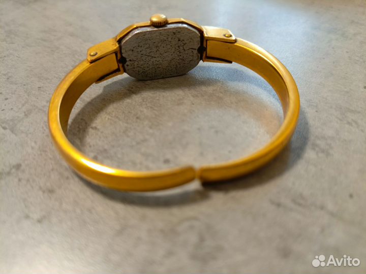 Часы Слава СССР позолоченные