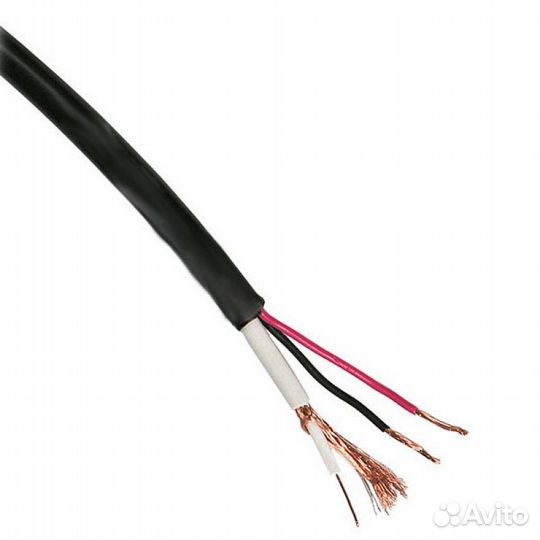Кабель коаксиальный квк уличный 2х0,5