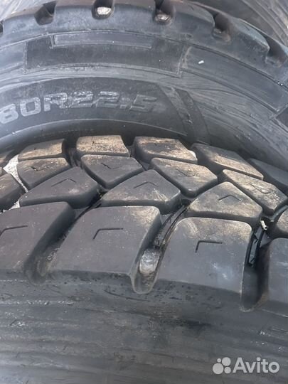 Copartner CP269 22PR 315/80 R22.5 с дисками 16мм