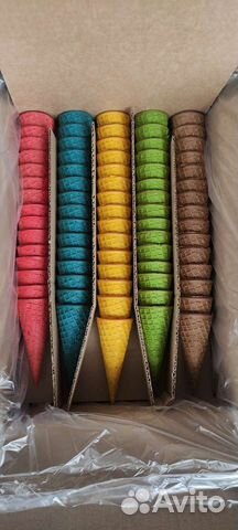 Вафельные рожки