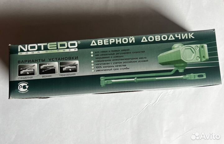 Доводчик дверной notedo dc100, Dorma