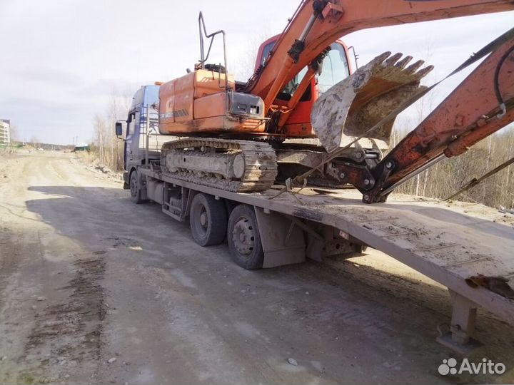 Услуги трала негабаритные перевозки тралом