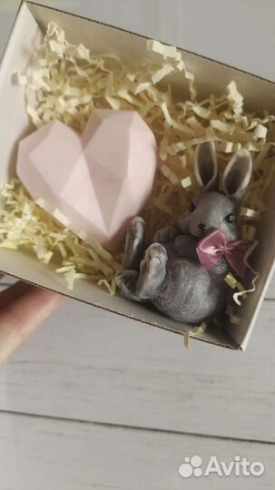 Мыло ручной работы набор к дню влюблённых, 8 марта