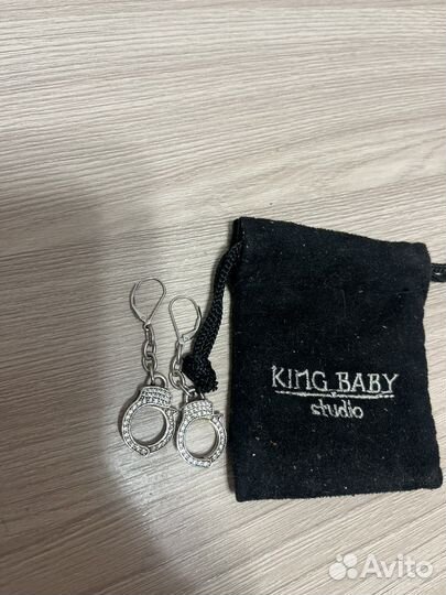 King Baby серьги наручники