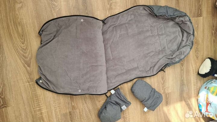 Зимний конверт в коляску Auka kids