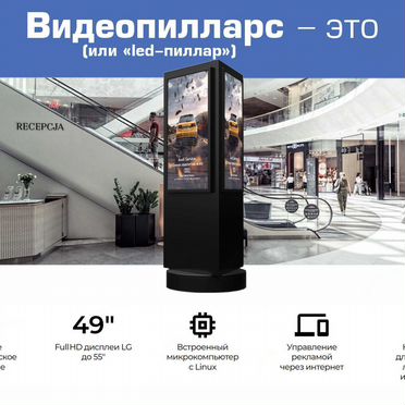 Готовый бизнес на ledПилларах