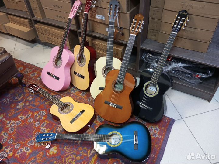 Классические гитары детские новые