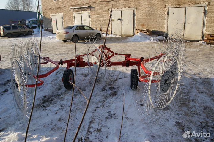 Грабли-ворошилки прицепные 6-ти метровые гвв-6М