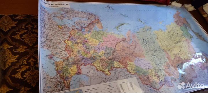 Карта мира на стену