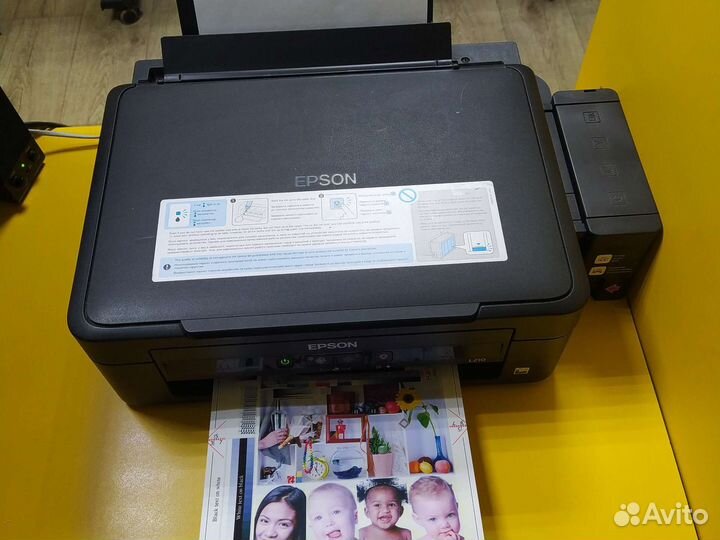 Мфу цветное струйное Epson L210