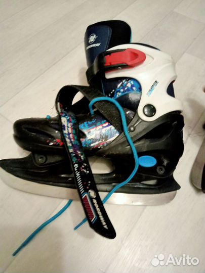 Коньки выдвижные 34-37 торг