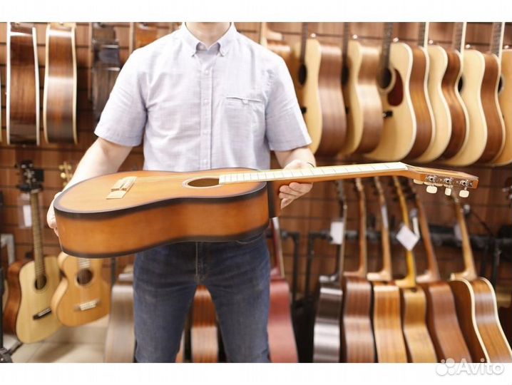 Амистар M-31/7-SB акустическая гитара