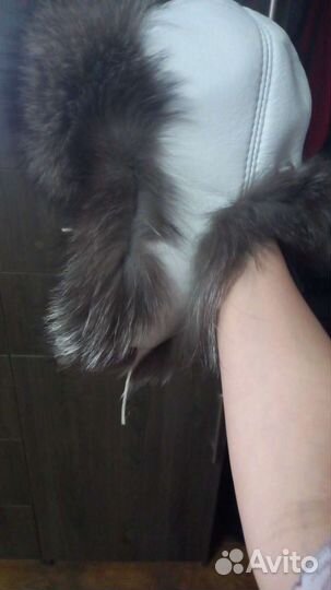 Шапка - ушанка зимняя меховая женская