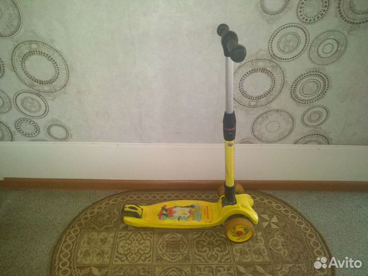 Самокат детский трехколесный бу