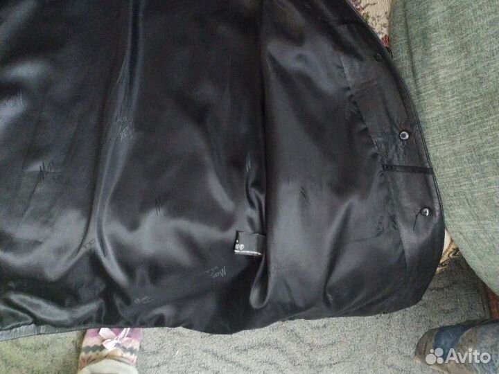 Куртка кожаная женская р 54 56