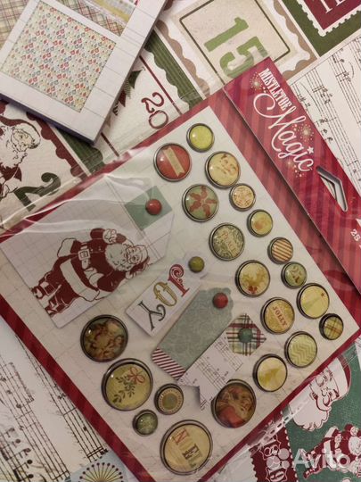 MME Mistletoe magic бумага, брадсы, листы