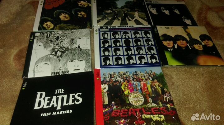 The Beatles: Все 12 студийных альбомов. (16 CD + 1