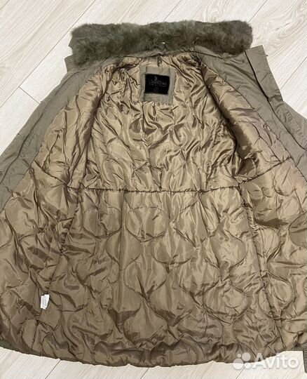 Пальто женское с мехом