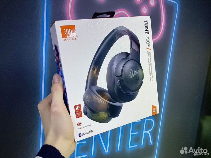 Беспроводные наушники jbl tune 720bt