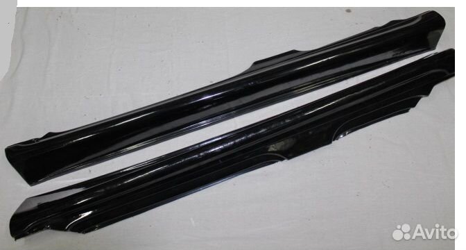 Накладка порога Ваз 2123 Шевроле Нива пластик комп