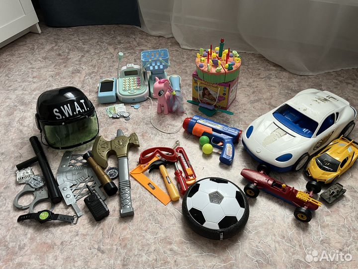 Игрушки разные