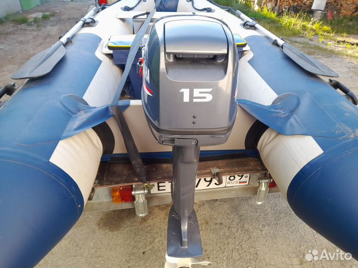 Ямаран F 340 с мотором Ямаха 15