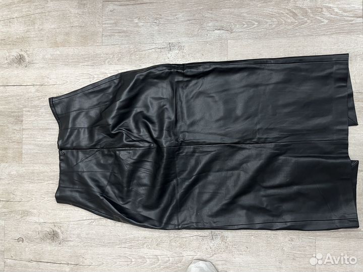 Кожаная юбка