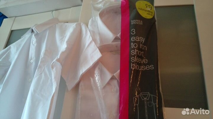 Новая Блузка(3 штуки) marks spencer на 13л.р.158