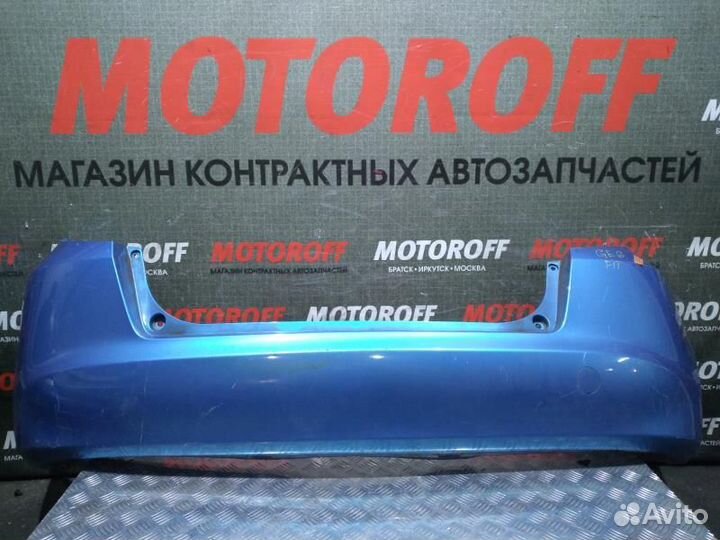 Бампер задний Хонда Фит GE6 (1 модель) темны А037