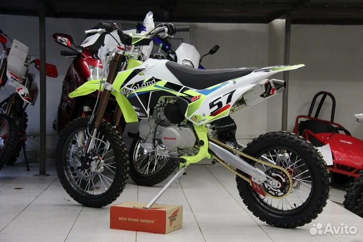 Мотоцикл motoland MX125 KKE pitbike в Рассрочку