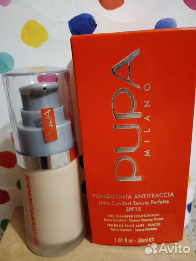 Pupa новый тональный крем
