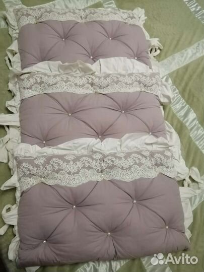 Бортики в детскую кроватку