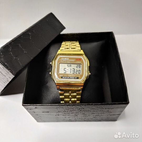 Часы casio (золотые)