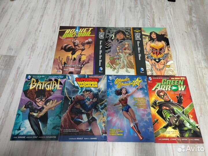 Комиксы Marvel Dc на английском