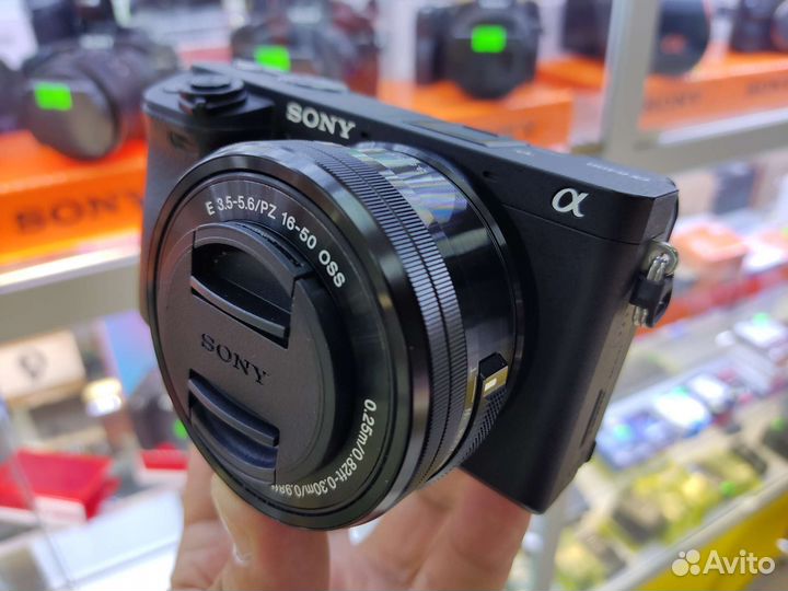 Sony A6400 kit 16-50mm пробег 3.078 кадров Рст
