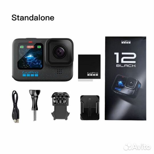 Новая Экшн-камера GoPro Hero 12 Black +64gb карта