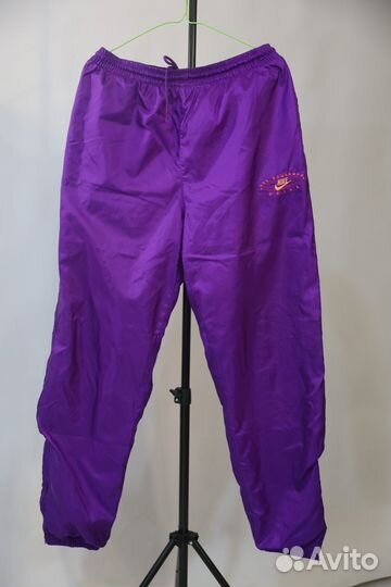 Нейлоновые штаны nike винтаж