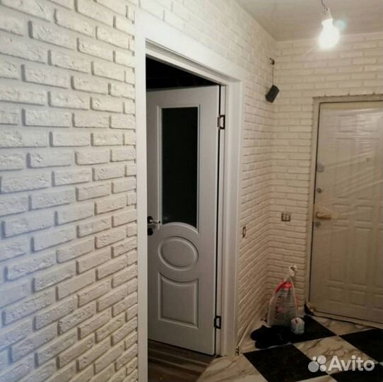 Отделка декоративным кирпичом