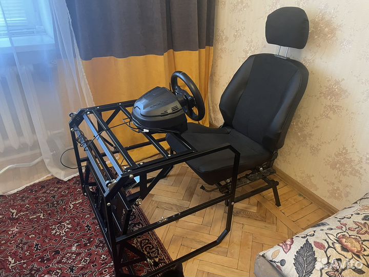 Руль thrustmaster t300 rs с креплением