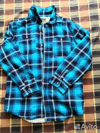 Утепленная рубашка с сайта Крейзи8 146-155 см