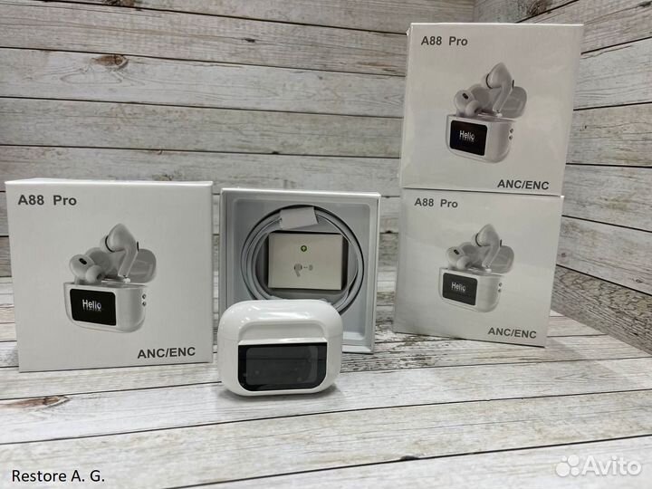 Наушники с дисплеем A88 pro
